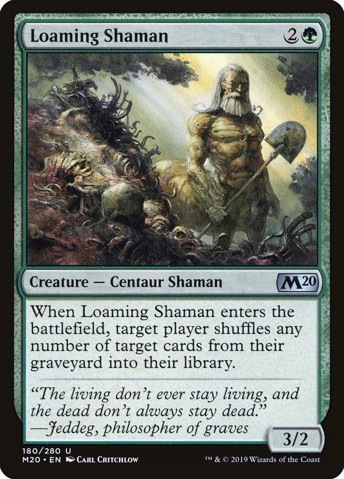 Loaming Shaman [Core Set 2020] | Game Master's Emporium (The New GME)