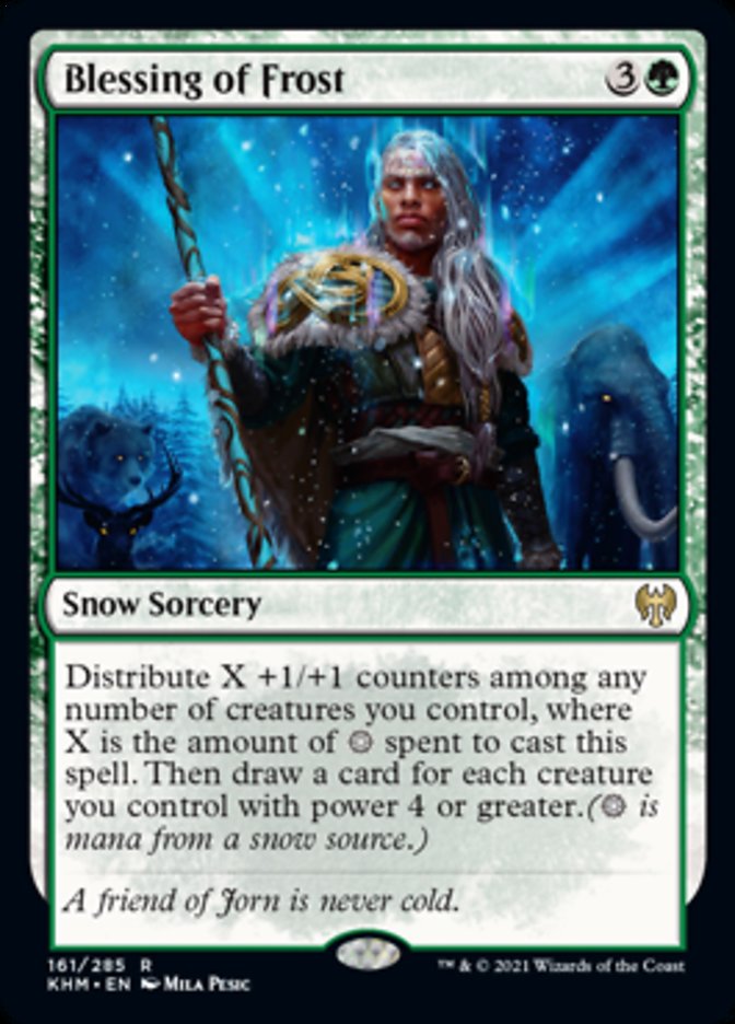 Blessing of Frost [Kaldheim] | Game Master's Emporium (The New GME)