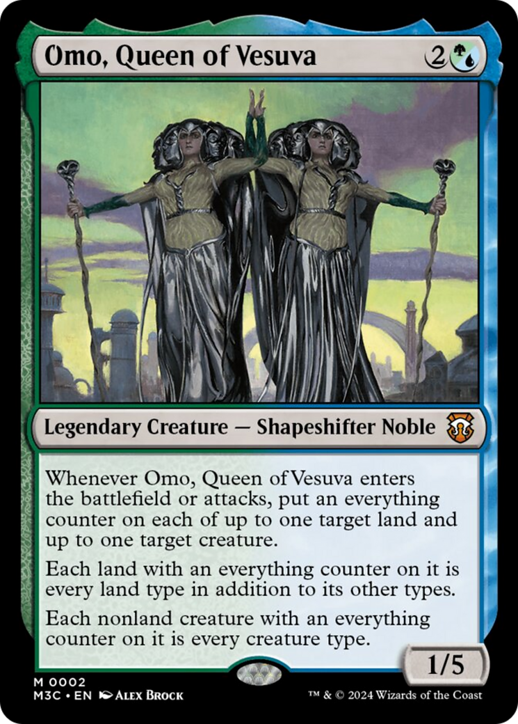 Omo, Queen of Vesuva [Modern Horizons 3 Commander] | Game Master's Emporium (The New GME)