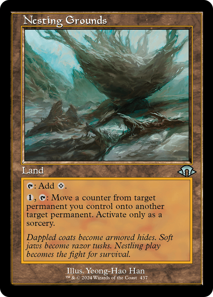 Nesting Grounds (Retro Frame) [Modern Horizons 3] | Game Master's Emporium (The New GME)