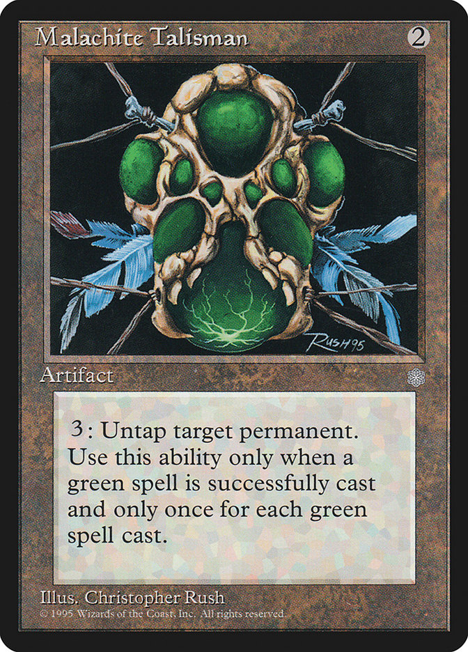 Malachite Talisman [Ice Age] | Game Master's Emporium (The New GME)