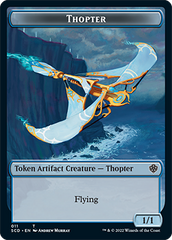Bird // Thopter Double-Sided Token [Starter Commander Decks] | Game Master's Emporium (The New GME)
