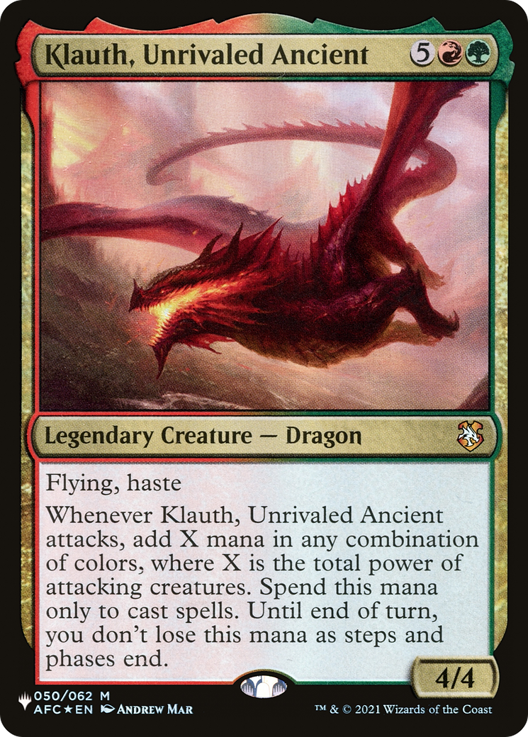 Klauth, Unrivaled Ancient [The List] | Game Master's Emporium (The New GME)