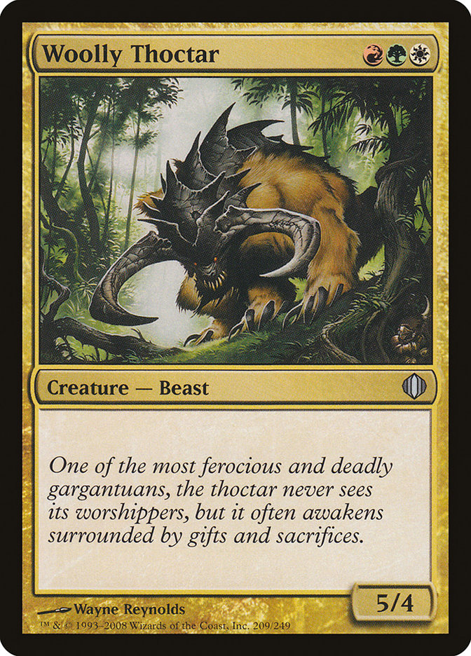 Woolly Thoctar [Shards of Alara] | Game Master's Emporium (The New GME)