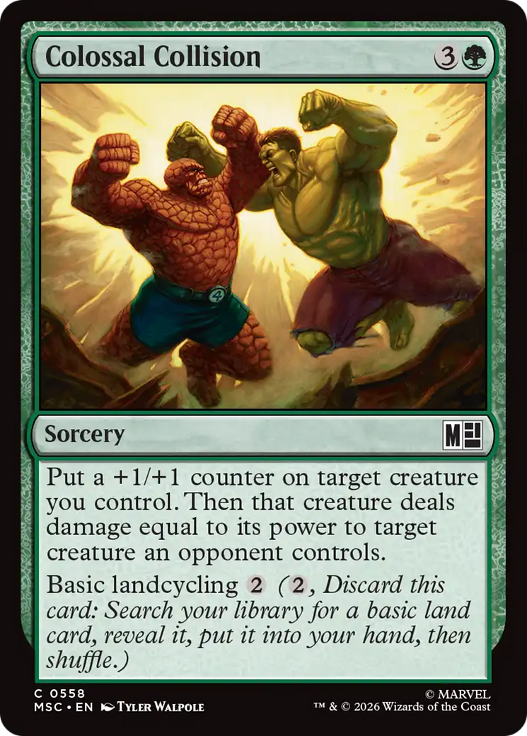 Colossal Collision [Marvel Super Heroes Commander] | Game Master's Emporium (The New GME)