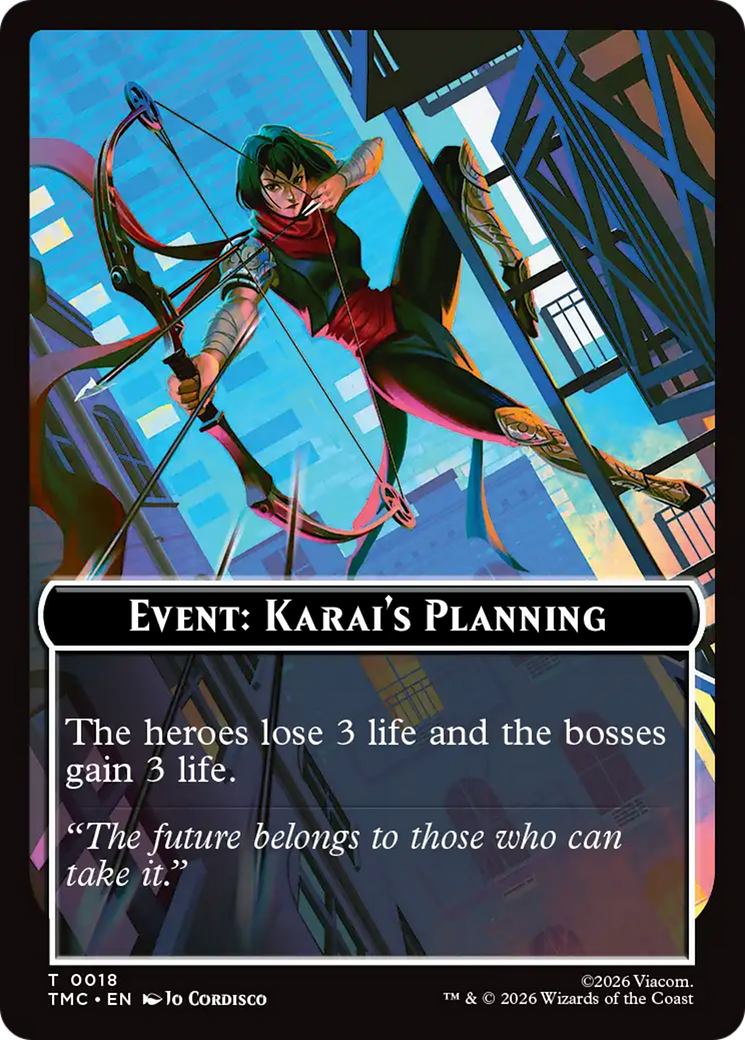 Event: Karai's Planning [Teenage Mutant Ninja Turtles Commander Tokens] | Game Master's Emporium (The New GME)