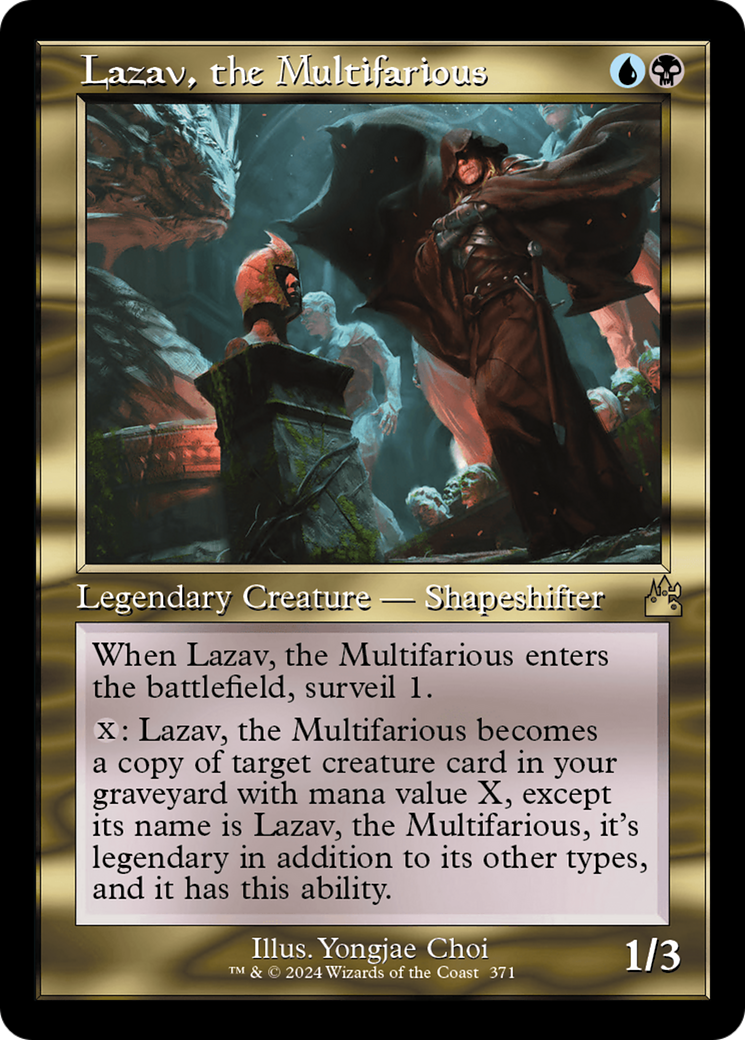 Lazav, the Multifarious (Retro Frame) [Ravnica Remastered] | Game Master's Emporium (The New GME)