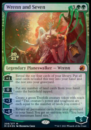 Wrenn and Seven [Innistrad: Midnight Hunt Prerelease Promos] | Game Master's Emporium (The New GME)