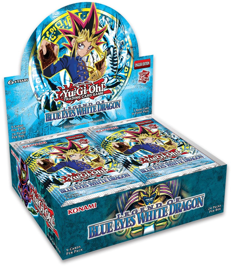 YuGiOh Legend of Blue Eyes White Dragon 25A  Booster Box | Game Master's Emporium (The New GME)