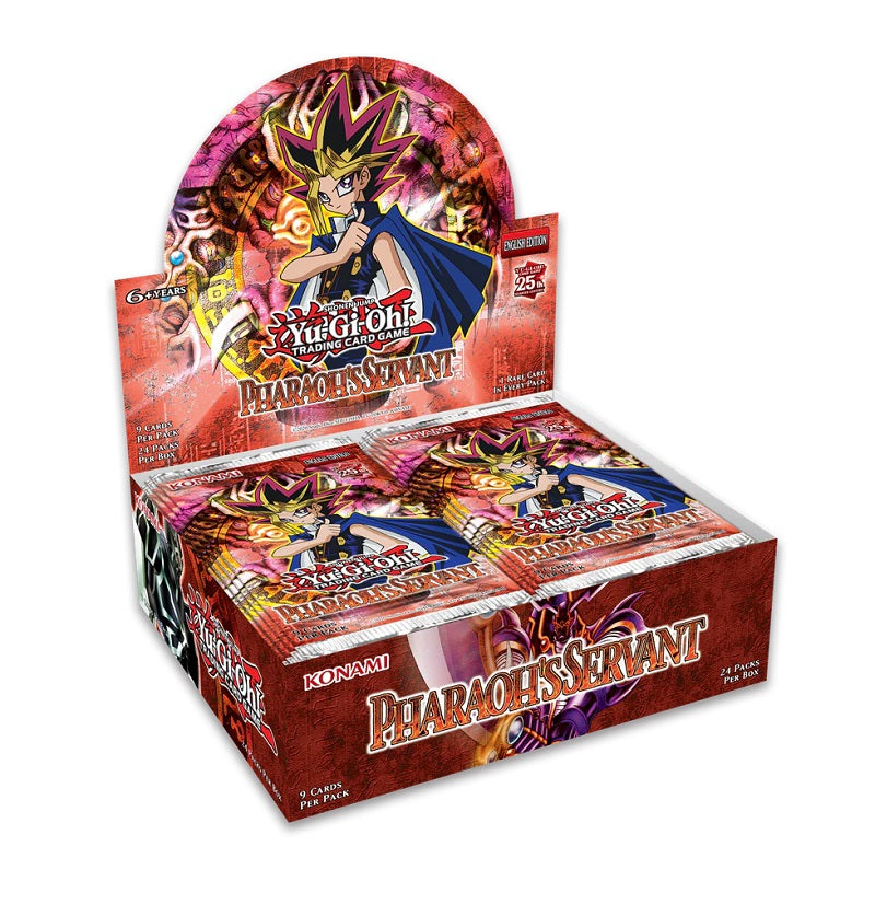 YuGiOh Pharoah's Servant 25A  Booster Box | Game Master's Emporium (The New GME)