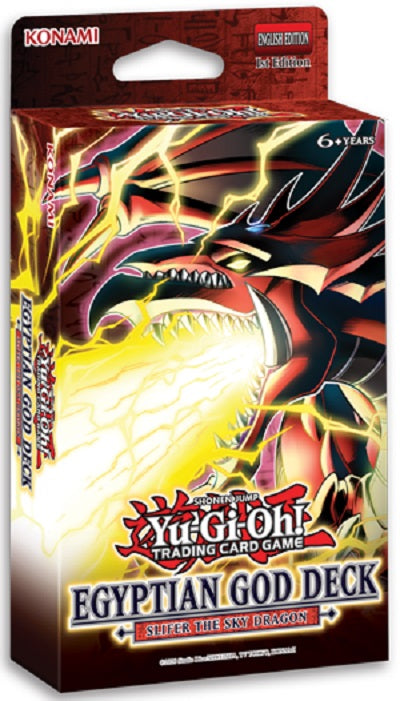 YuGiOh  Structure Deck: Egyptian God Deck Slifer | Game Master's Emporium (The New GME)