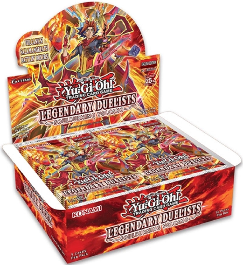 YuGiOh  Legendary Duelists Soulburning Volcano  Booster Box | Game Master's Emporium (The New GME)