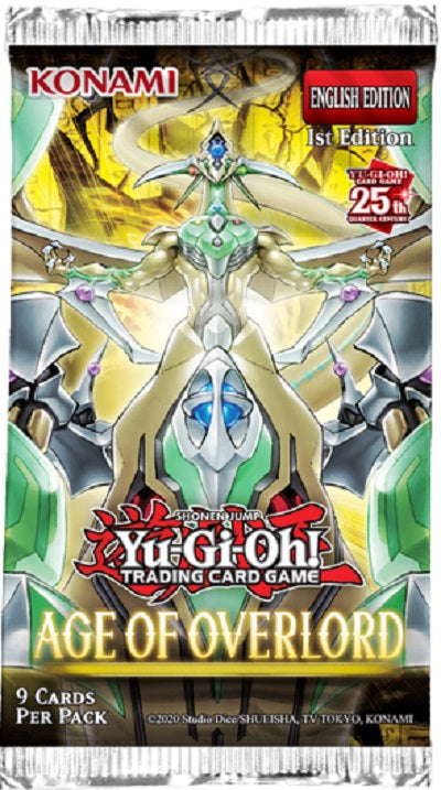 YuGiOh  Age of Overlord  Single Booster | Game Master's Emporium (The New GME)