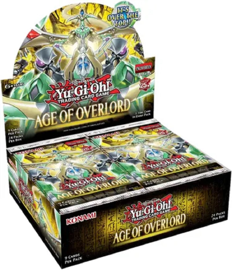 YuGiOh  Age of Overlord  Booster Box | Game Master's Emporium (The New GME)