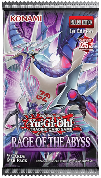 YuGiOh  Rage of the Abyss  Single Booster | Game Master's Emporium (The New GME)