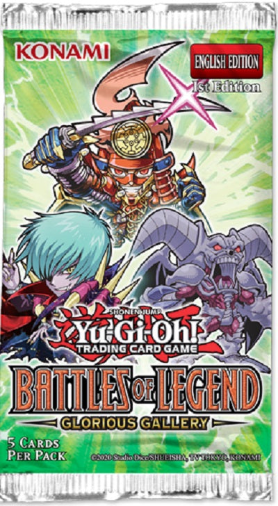 YuGiOh  Battles of Legend Glorious Gallery  Single Booster | Game Master's Emporium (The New GME)