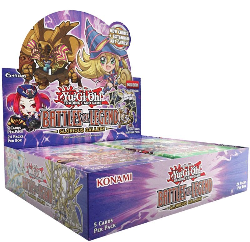 YuGiOh  Battles of Legend Glorious Gallery  Booster Box | Game Master's Emporium (The New GME)