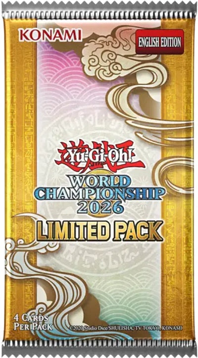 YuGiOh 2026 World Championship Limited Pack (Single Booster) | Game Master's Emporium (The New GME)