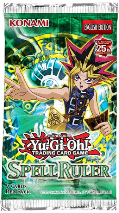 YuGiOh Spell Ruler 25A  Single Booster | Game Master's Emporium (The New GME)