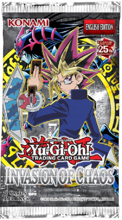 YuGiOh Invasion of Chaos 25A  Single Booster | Game Master's Emporium (The New GME)