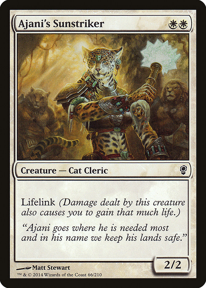 Ajani's Sunstriker [Conspiracy] | Game Master's Emporium (The New GME)