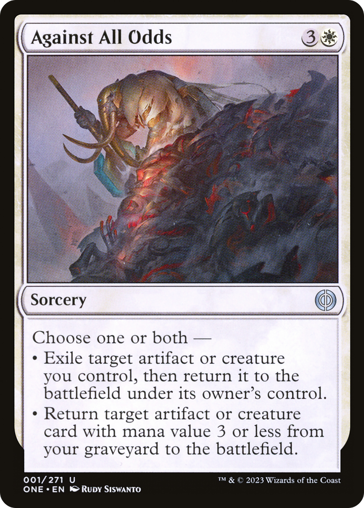 Against All Odds [Phyrexia: All Will Be One] | Game Master's Emporium (The New GME)