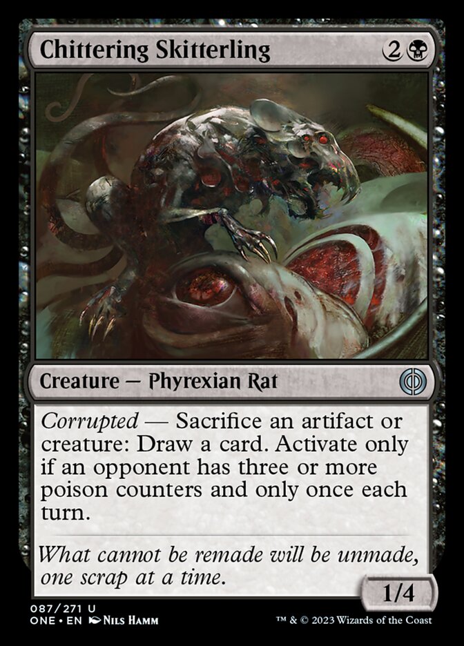 Chittering Skitterling [Phyrexia: All Will Be One] | Game Master's Emporium (The New GME)