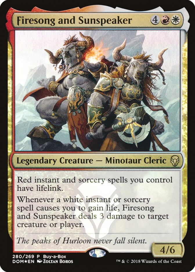 Firesong and Sunspeaker (Buy-A-Box) [Dominaria] | Game Master's Emporium (The New GME)