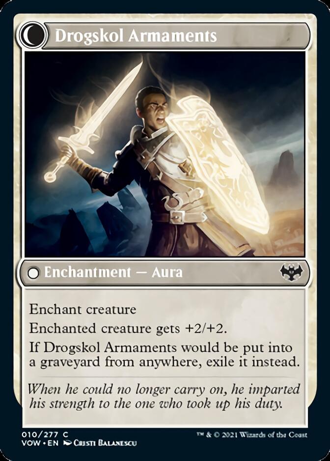 Drogskol Infantry // Drogskol Armaments [Innistrad: Crimson Vow] | Game Master's Emporium (The New GME)
