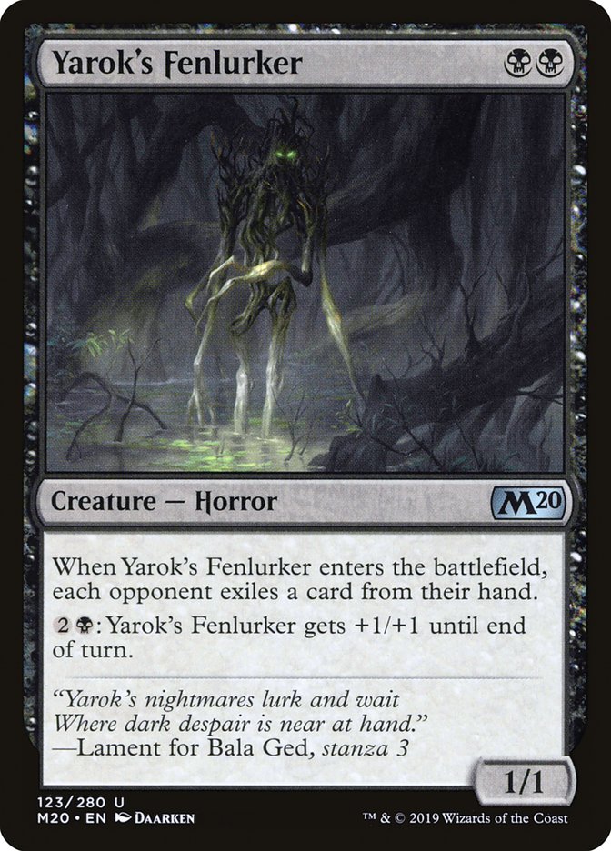 Yarok's Fenlurker [Core Set 2020] | Game Master's Emporium (The New GME)