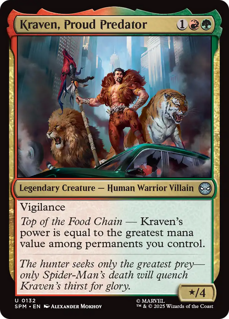 Kraven, Proud Predator [Marvel's Spider-Man] | Game Master's Emporium (The New GME)