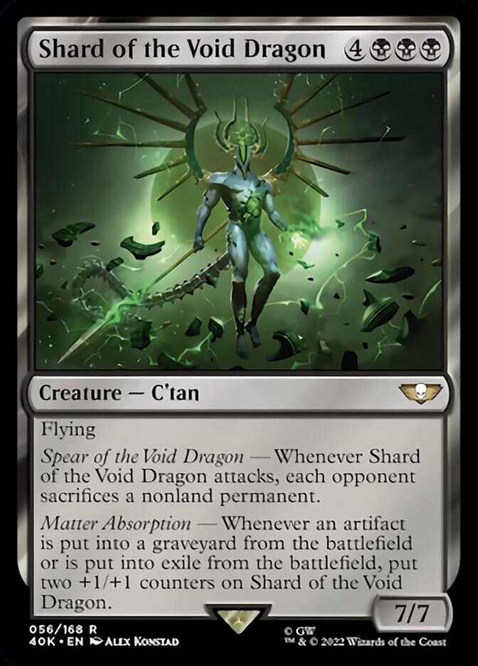 Shard of the Void Dragon (Surge Foil) [Warhammer 40,000] | Game Master's Emporium (The New GME)