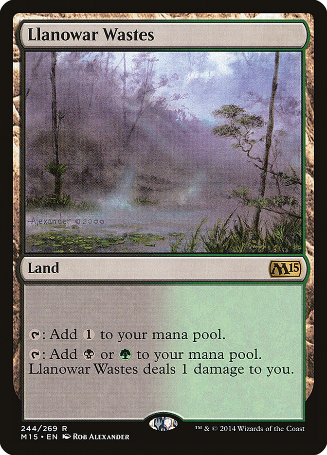 Llanowar Wastes [Magic 2015] | Game Master's Emporium (The New GME)