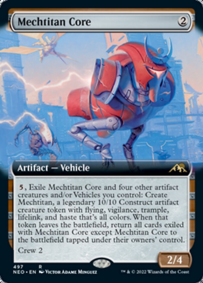 Mechtitan Core (Extended Art) [Kamigawa: Neon Dynasty] | Game Master's Emporium (The New GME)