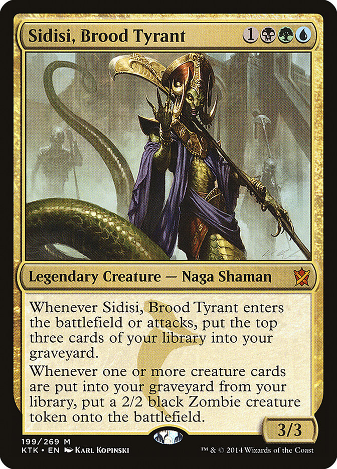 Sidisi, Brood Tyrant [Khans of Tarkir] | Game Master's Emporium (The New GME)