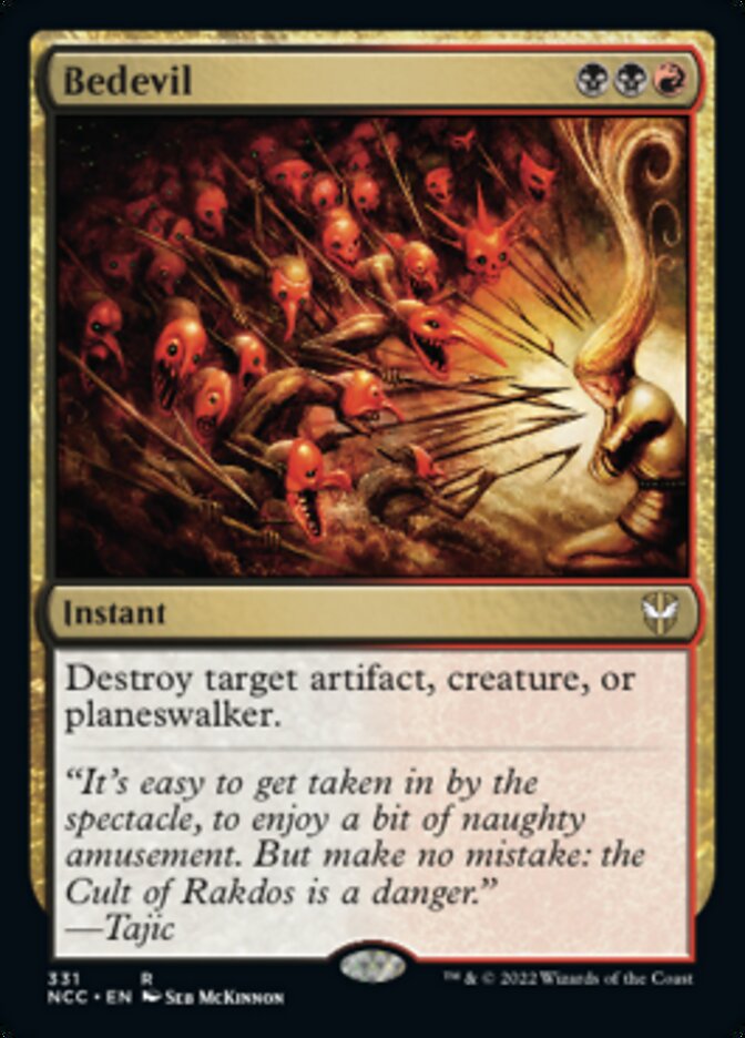 Bedevil [Streets of New Capenna Commander] | Game Master's Emporium (The New GME)