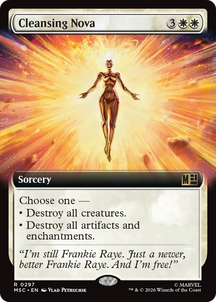 Cleansing Nova (Extended Art) [Marvel Super Heroes Commander] | Game Master's Emporium (The New GME)