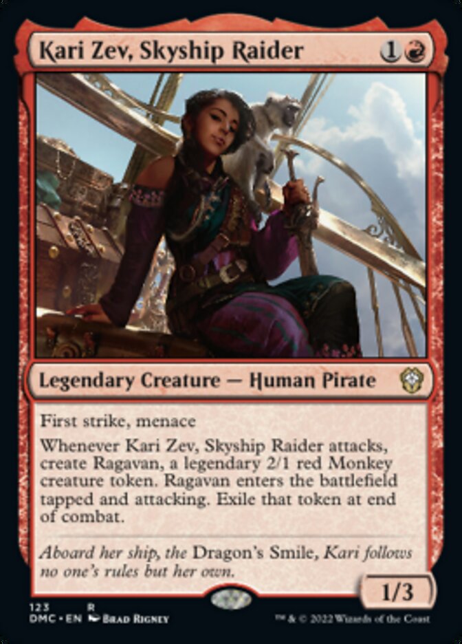 Kari Zev, Skyship Raider [Dominaria United Commander] | Game Master's Emporium (The New GME)