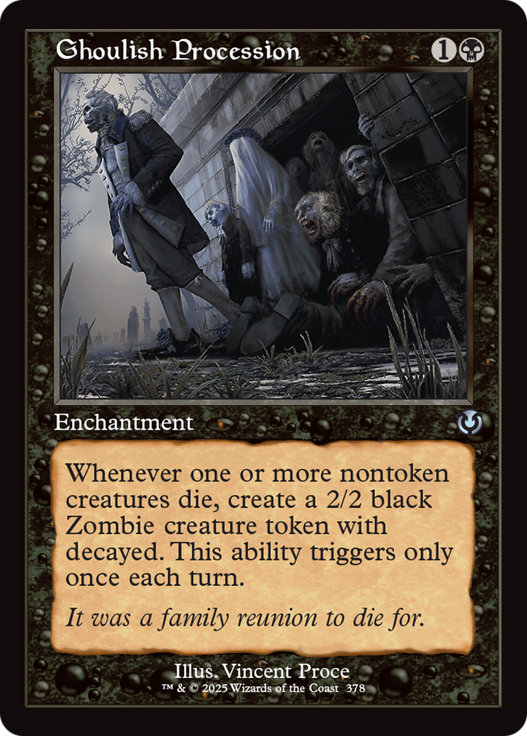 Ghoulish Procession (Retro Frame) [Innistrad Remastered] | Game Master's Emporium (The New GME)