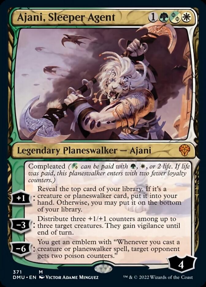 Ajani, Sleeper Agent (Showcase) [Dominaria United] | Game Master's Emporium (The New GME)