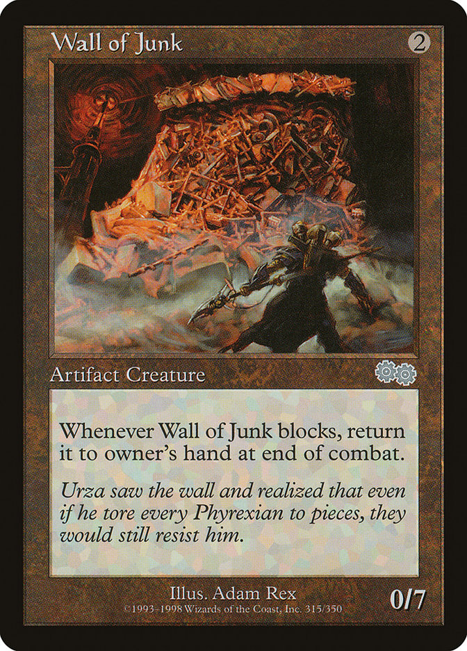 Wall of Junk [Urza's Saga] | Game Master's Emporium (The New GME)