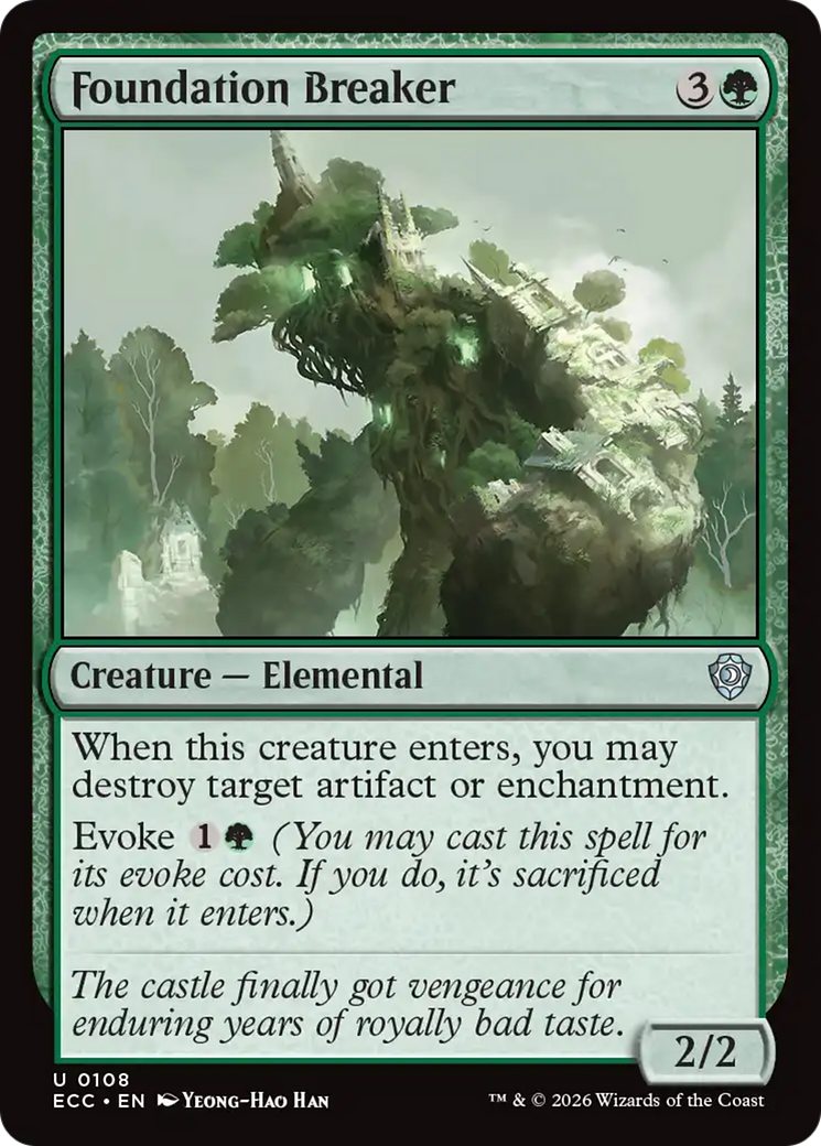 Foundation Breaker [Lorwyn Eclipsed Commander] | Game Master's Emporium (The New GME)