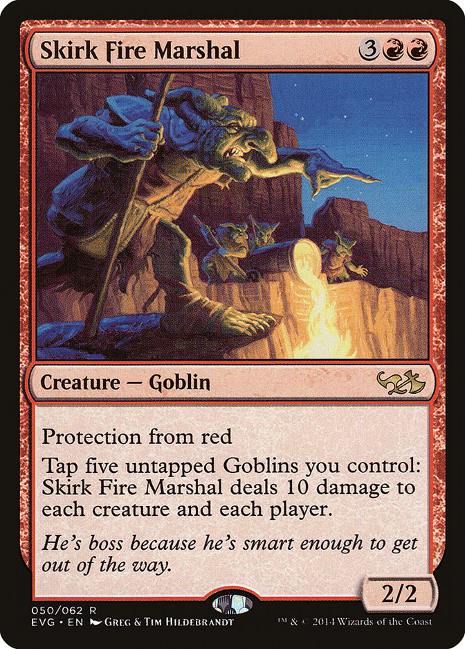 Skirk Fire Marshal (Elves vs. Goblins) [Duel Decks Anthology] | Game Master's Emporium (The New GME)