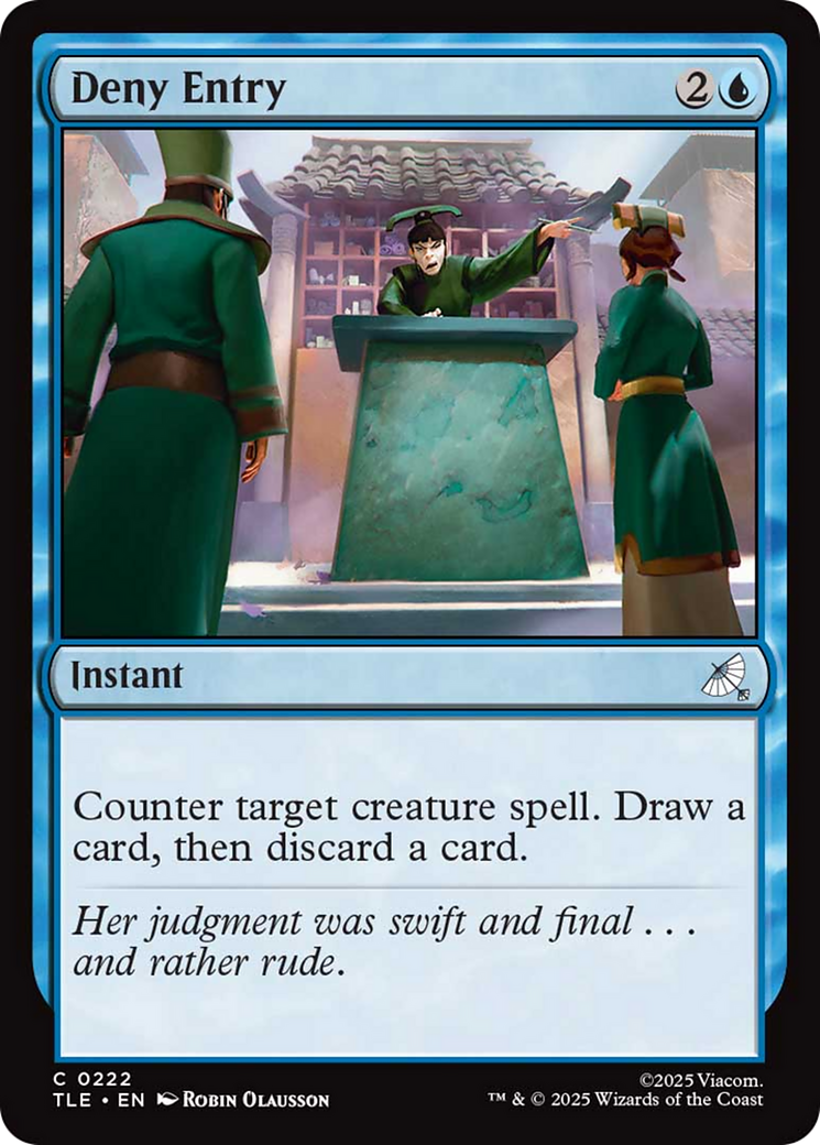 Deny Entry [Avatar: The Last Airbender: Eternal-Legal] | Game Master's Emporium (The New GME)