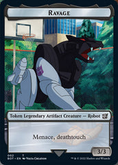 Powerstone // Ravage Double-Sided Token [The Brothers' War Tokens] | Game Master's Emporium (The New GME)