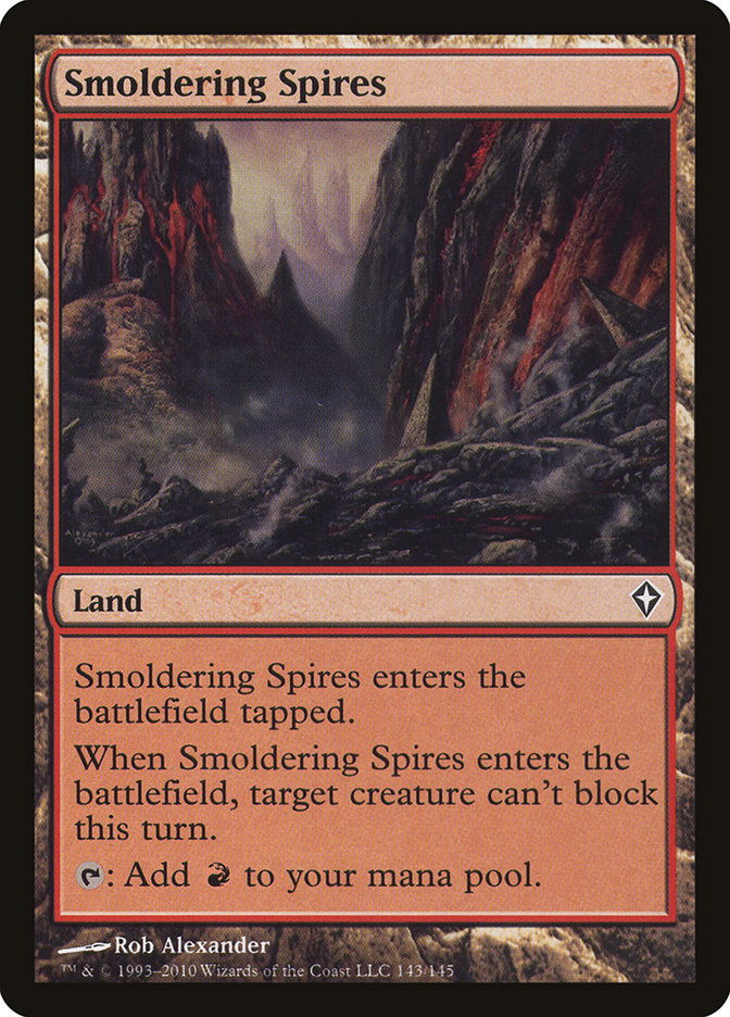 Smoldering Spires [Worldwake] | Game Master's Emporium (The New GME)