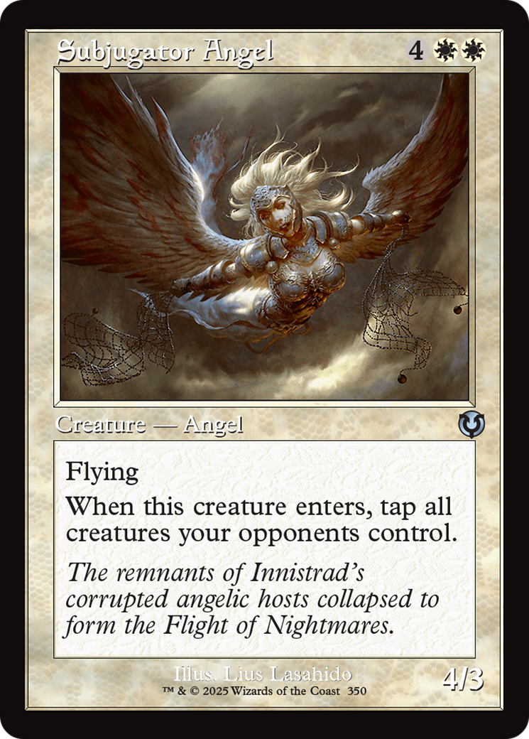 Subjugator Angel (Retro Frame) [Innistrad Remastered] | Game Master's Emporium (The New GME)