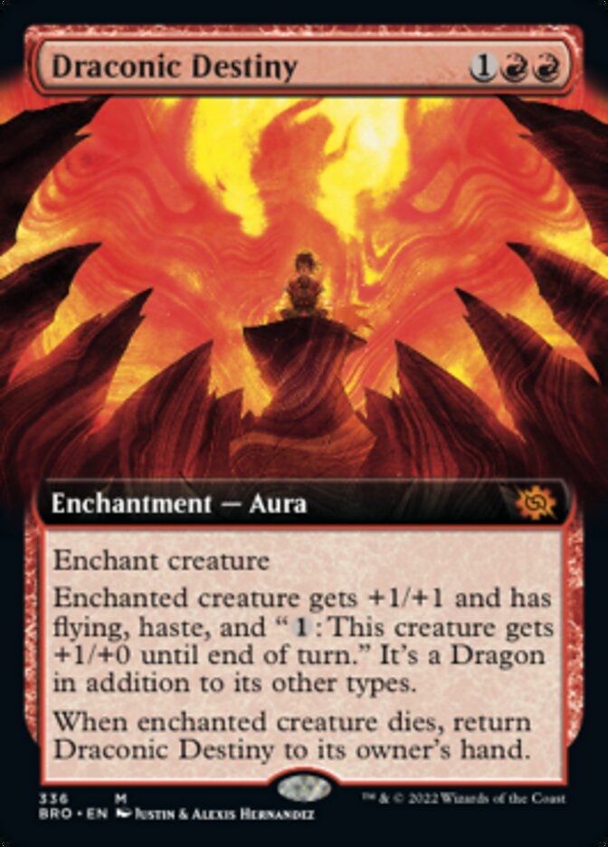 Draconic Destiny (Extended Art) [The Brothers' War] | Game Master's Emporium (The New GME)