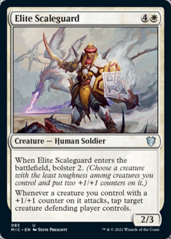 Elite Scaleguard [Innistrad: Midnight Hunt Commander] | Game Master's Emporium (The New GME)