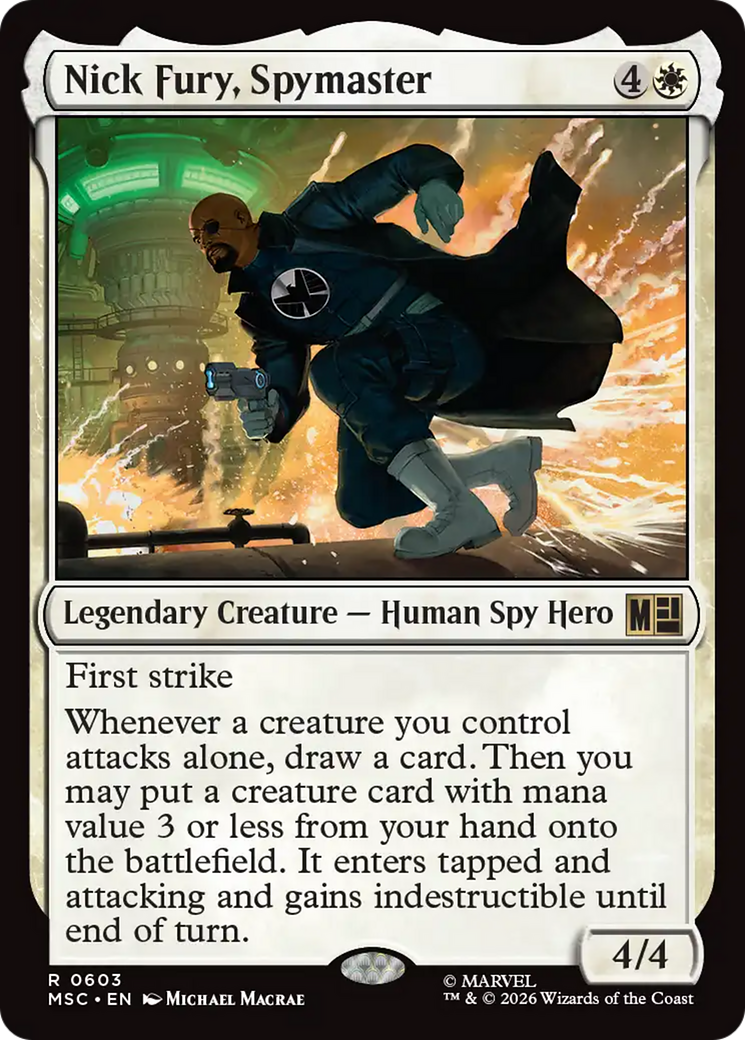 Nick Fury, Spymaster [Marvel Super Heroes Commander] | Game Master's Emporium (The New GME)